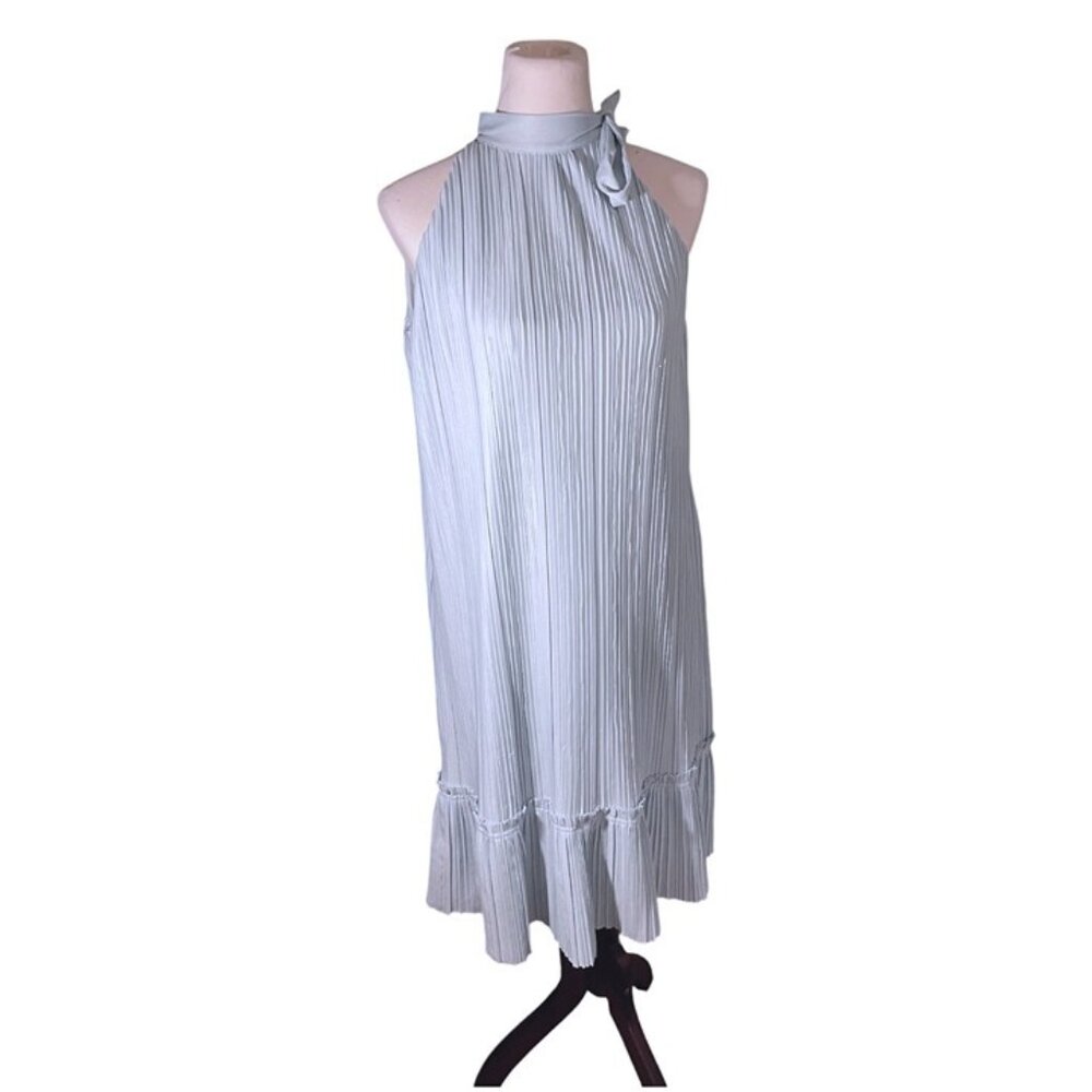 Light blue shift dress 12